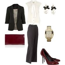 Outfit for corporate ladies